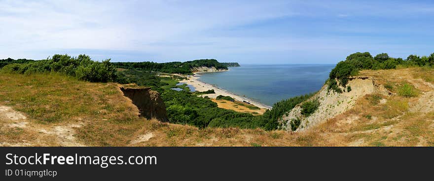 Panorama of the sea