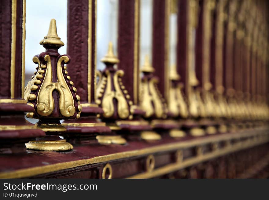 Decorative Portcullis at Hofburg Palace, Vienna, Austria