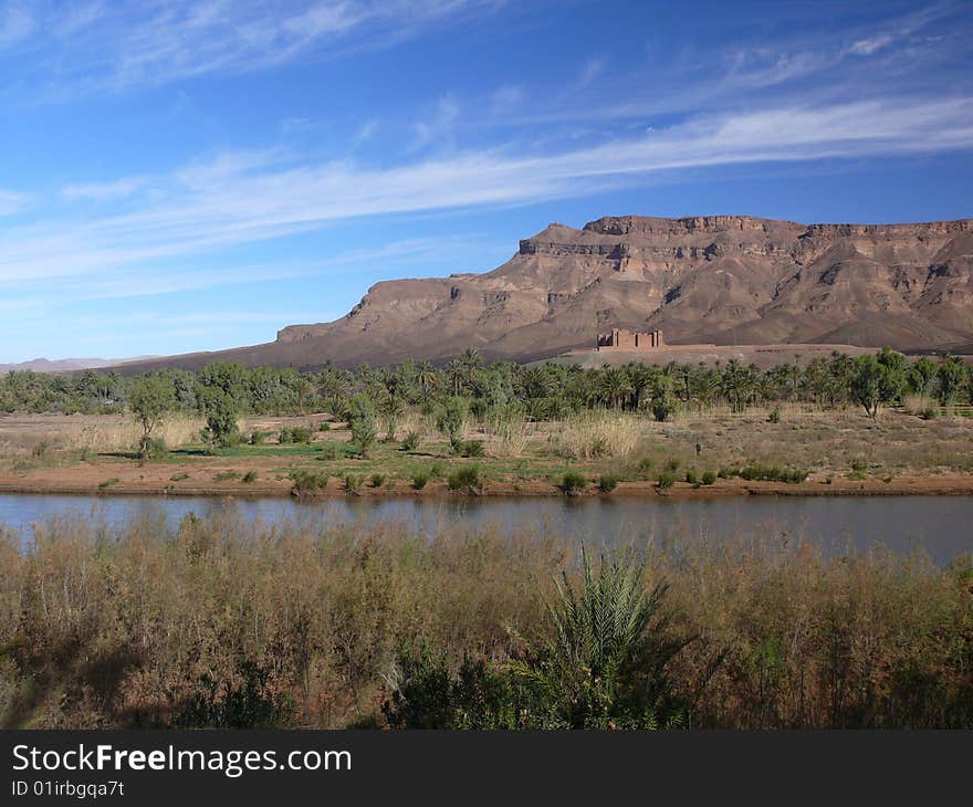 Kasbah In Draa Valley, Morocco