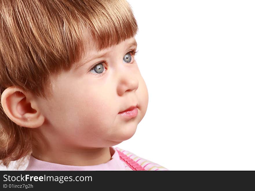 Portrait of adorable baby