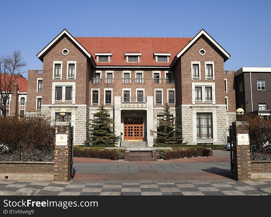 A west building in tianjin,china