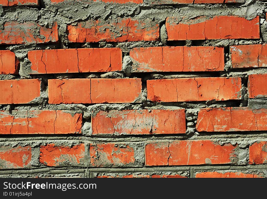 Brick wall