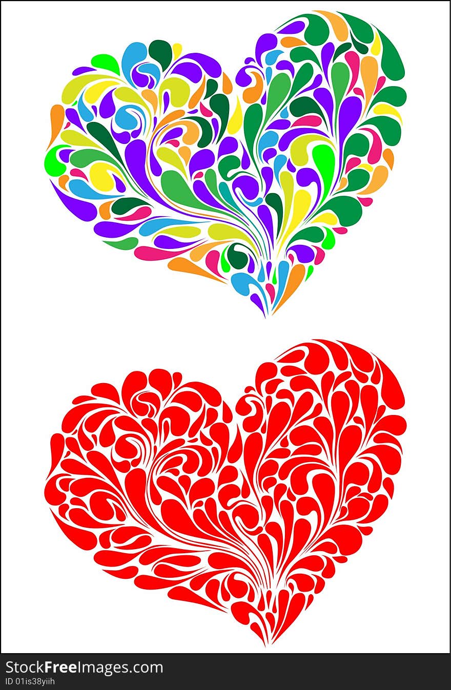 Heart love vector