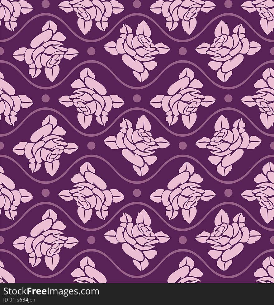 Seamless Pattern â€“ Roses