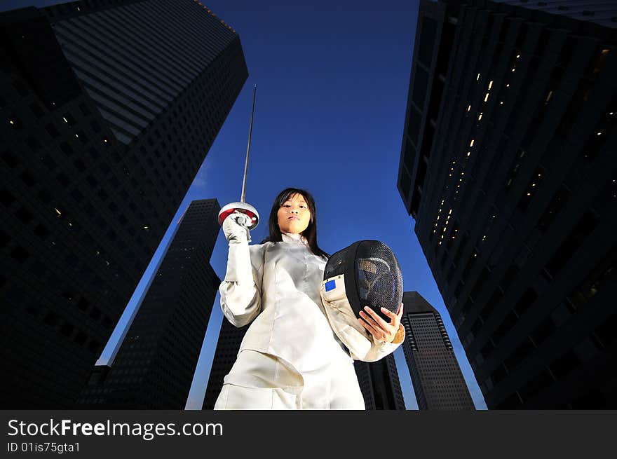 Different poses of female with urban sports pictures. Different poses of female with urban sports pictures.