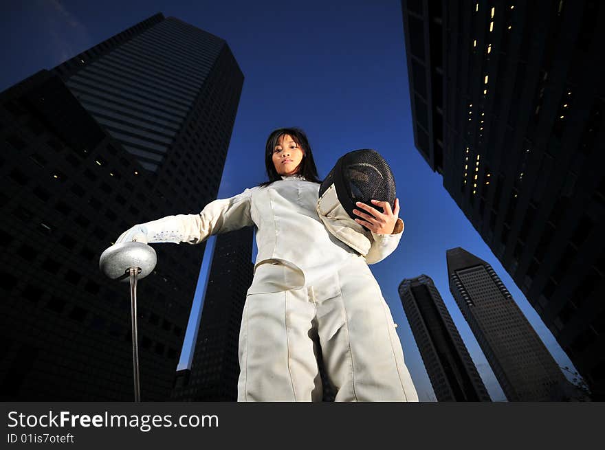 Different poses of female with urban sports pictures. Different poses of female with urban sports pictures.