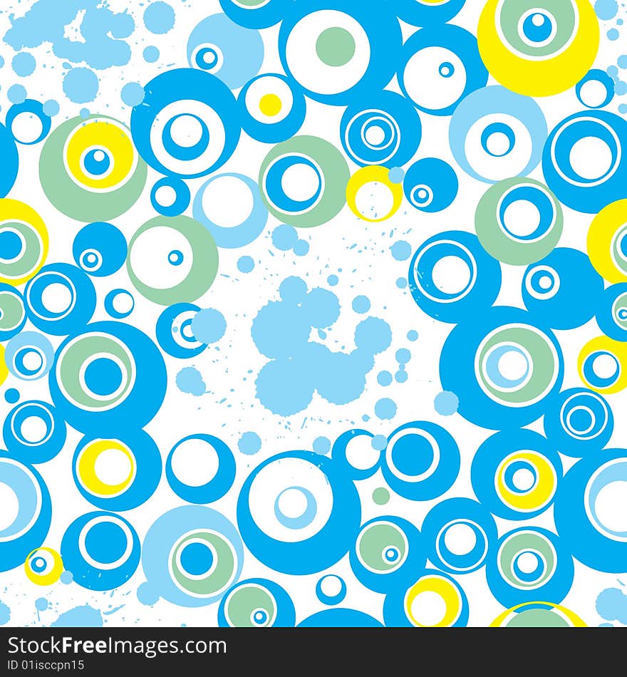 Seamless Texture. Wallpaper urban. Vector.