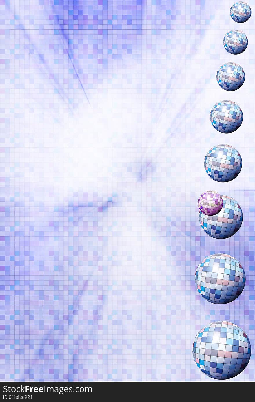 Background With Balls