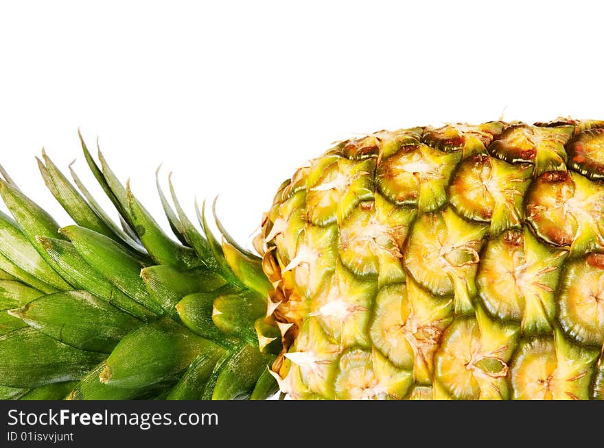 Pineapple isolated on white background. Pineapple isolated on white background