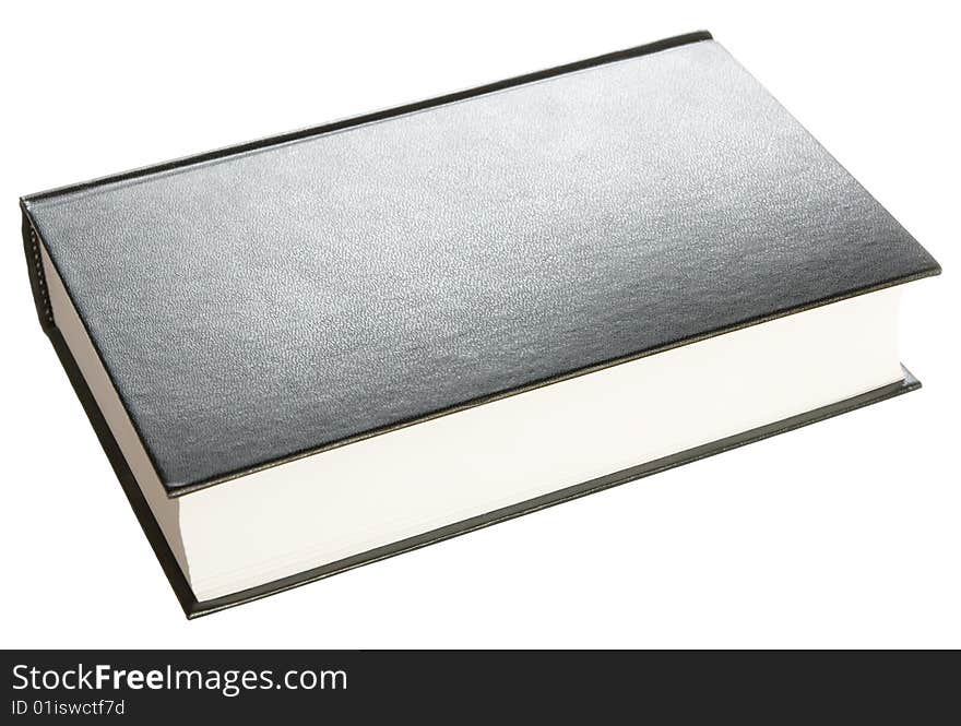 Book isolated on white background.