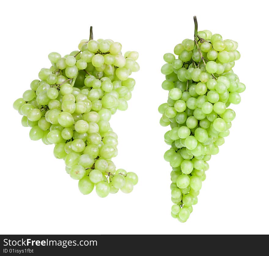 Grape isolated on white