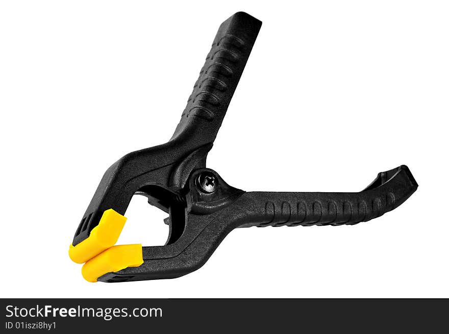 Black Plastic Clamp