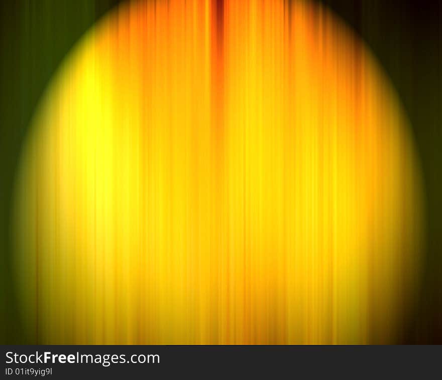 Yellow dynamic texture with light effects. abstract illustration