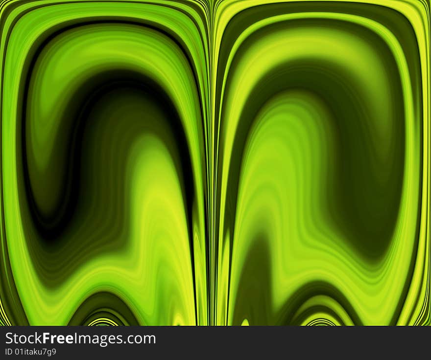 Green dynamic background with lighte effects. abstract illustration. Green dynamic background with lighte effects. abstract illustration