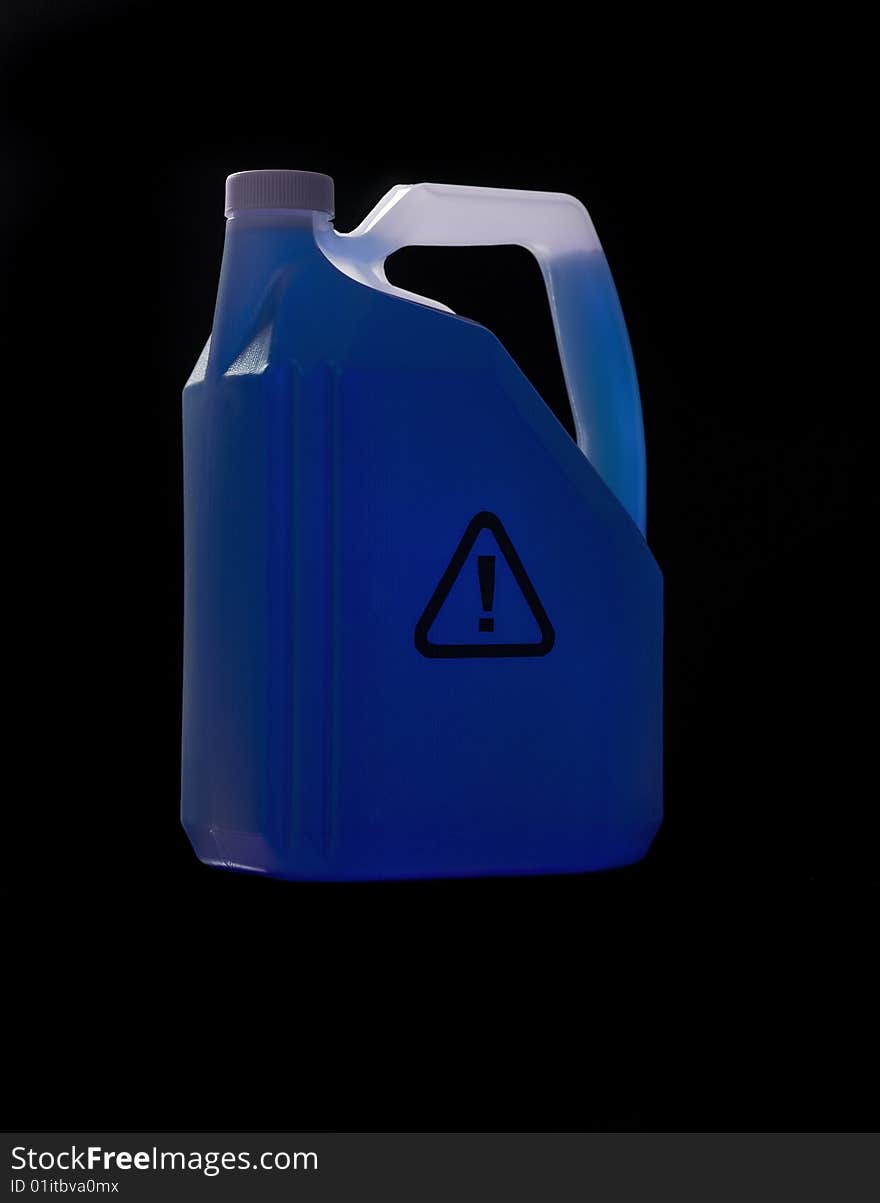 Can with biohazard content