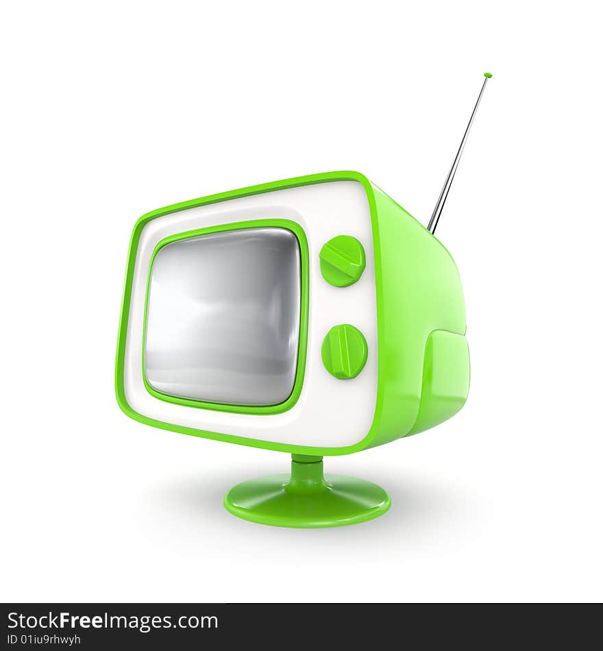 Stylish retro TV