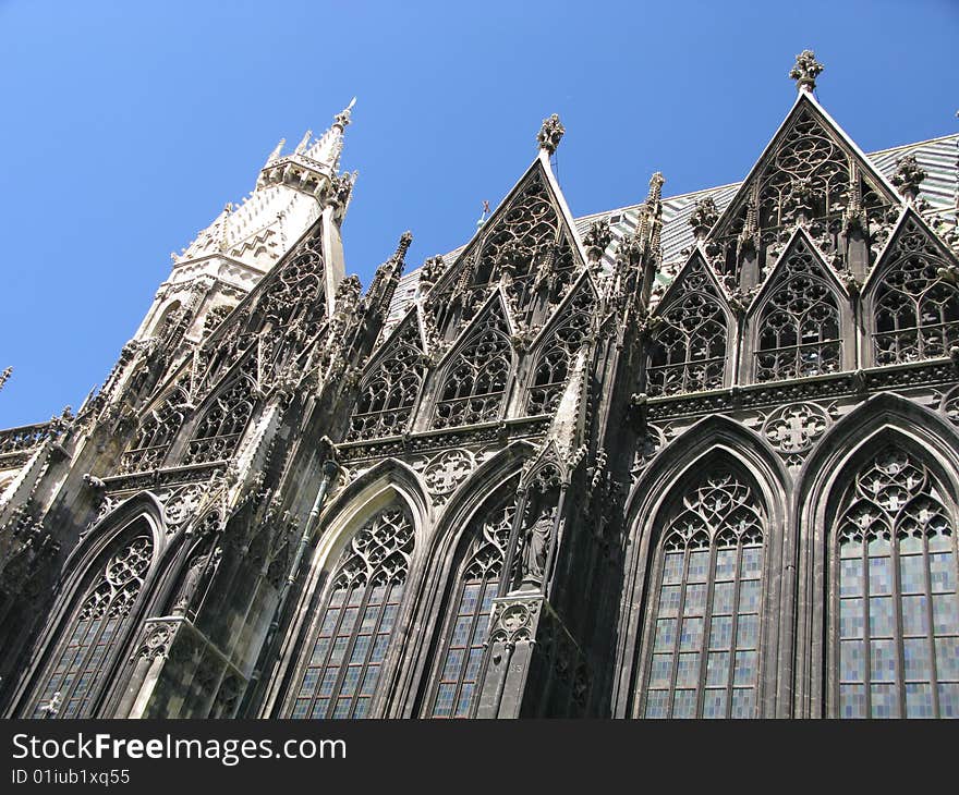 Vienna (Austria) - Stephans dome, historical city centre