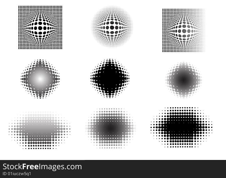 9 Circular Fades