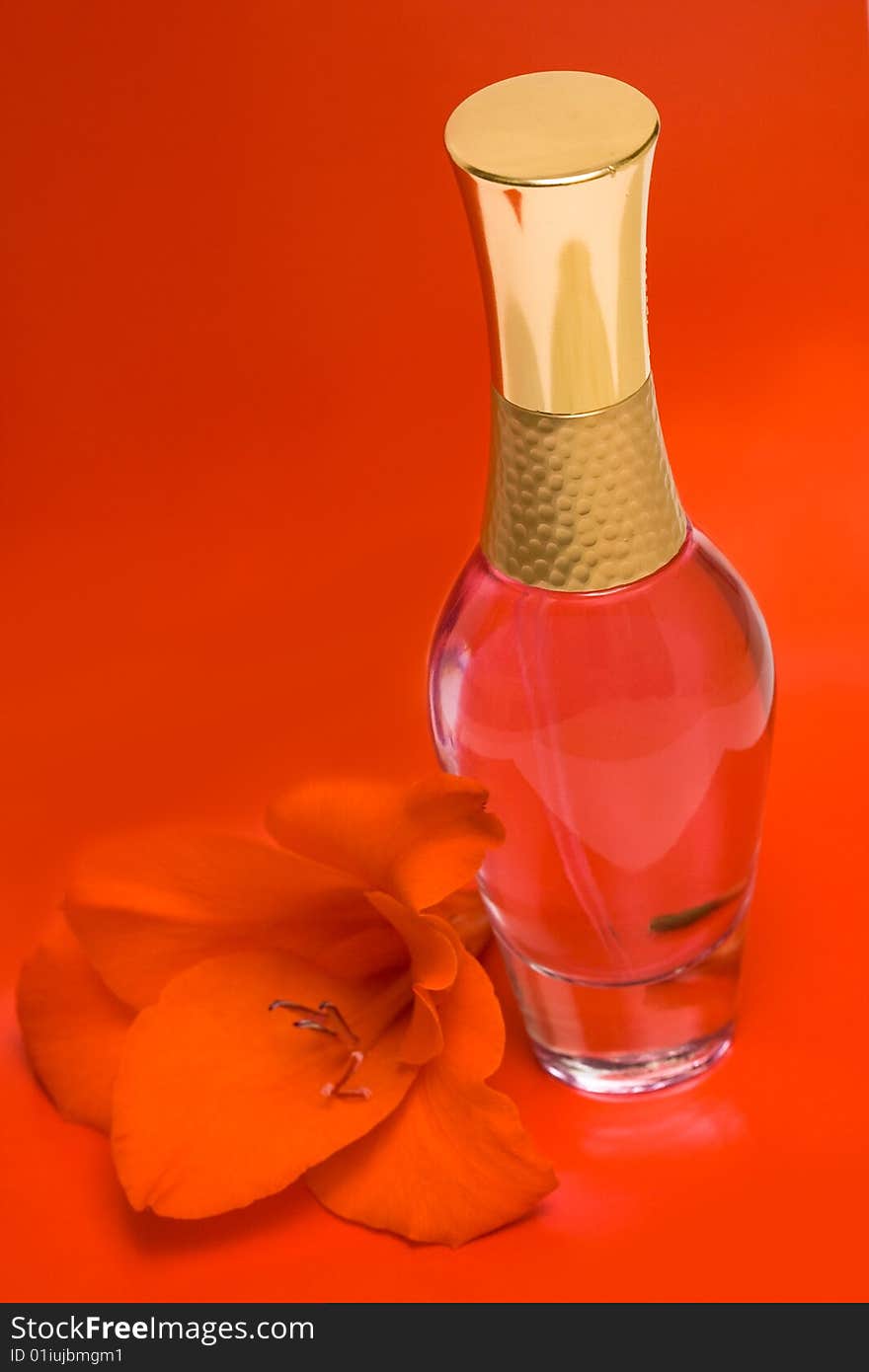 Beautiful Bottle Of Perfume