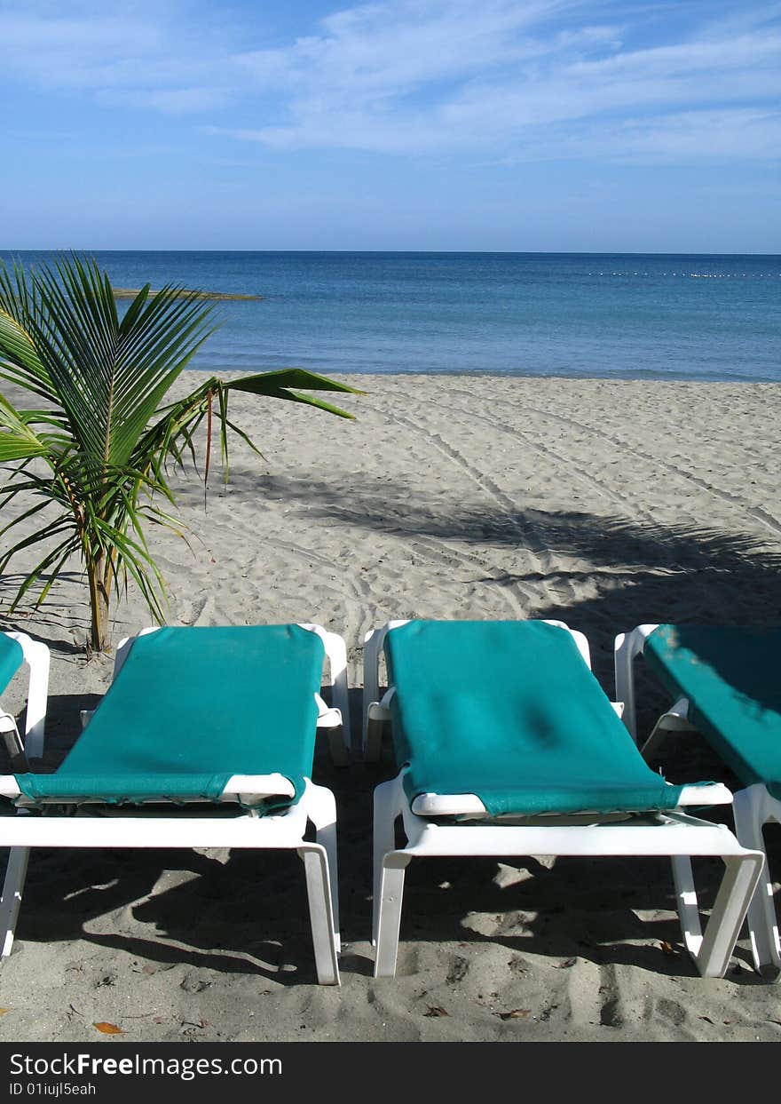 Chairs On The Beach