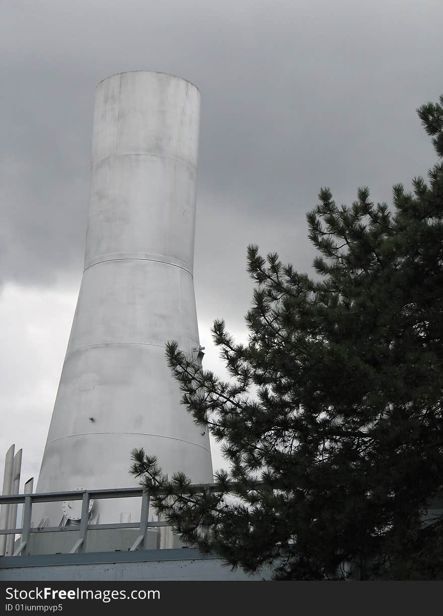 Silver chimney