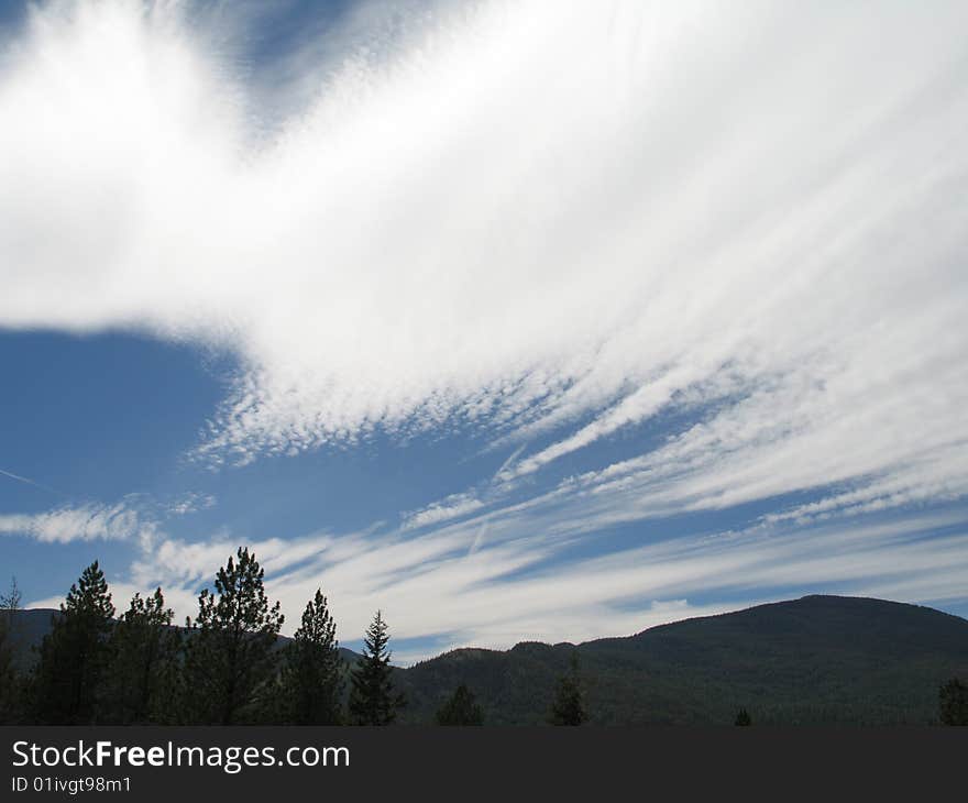 Moving clouds