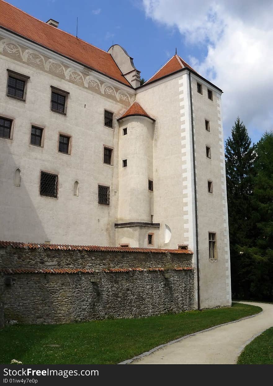 Telc castle