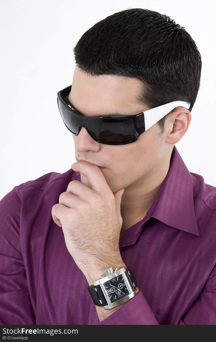 Young Man With Sunglasses