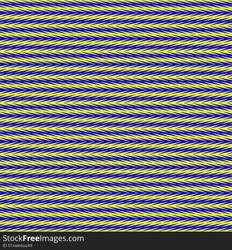 Seamless texture of many blue or yellow arrows intertwined. Seamless texture of many blue or yellow arrows intertwined