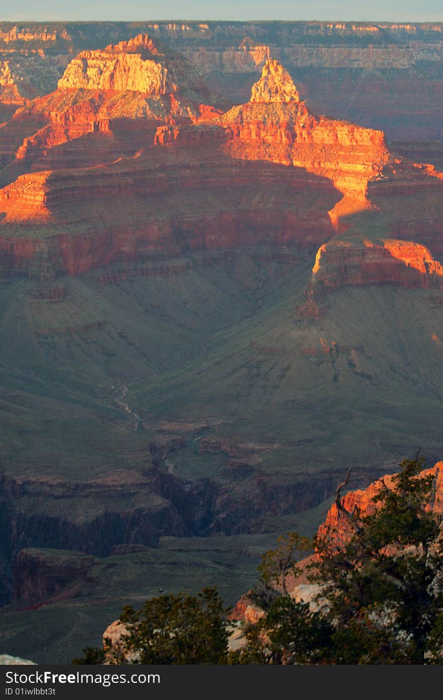 Sunset at Grand Canyon National Park, USA