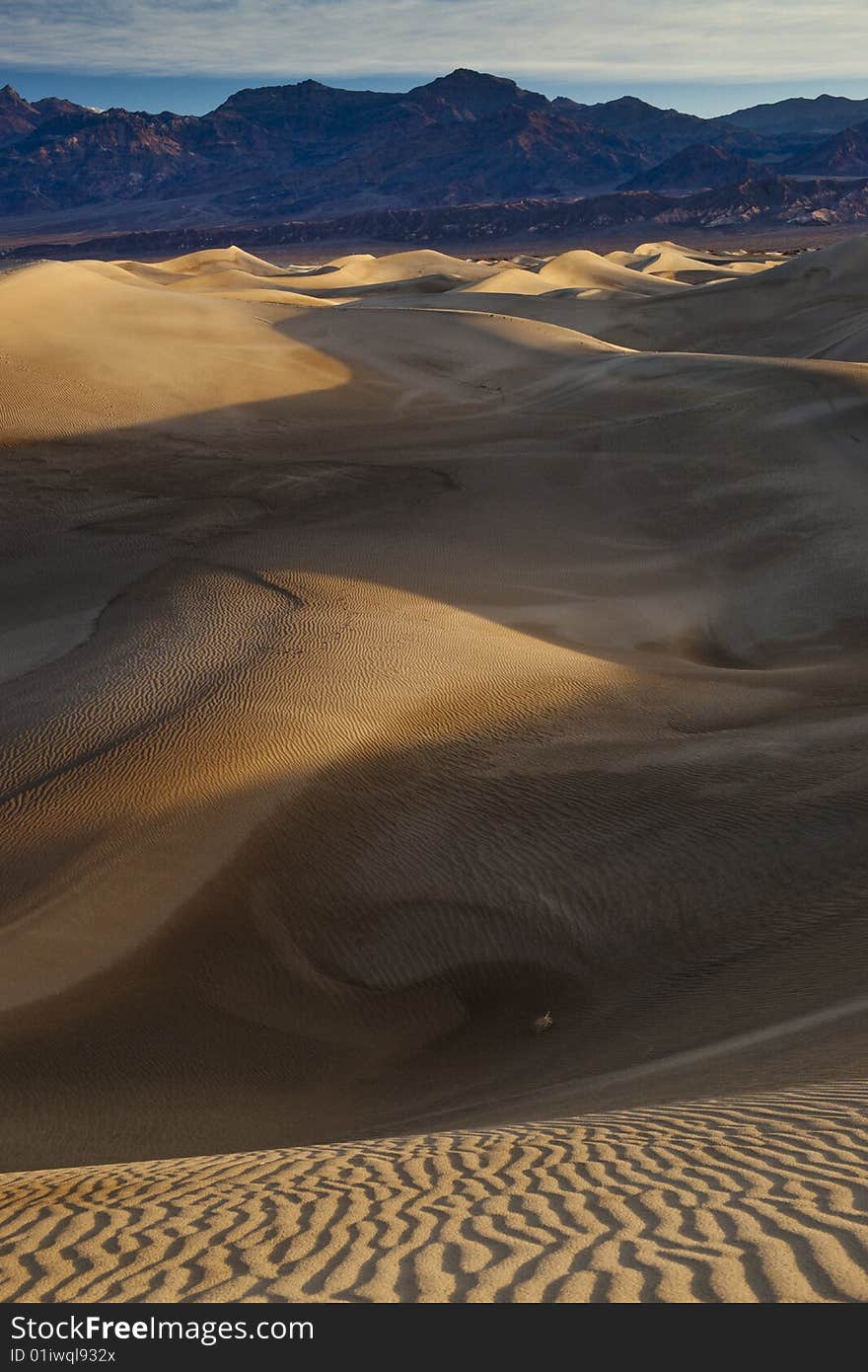 Sunrise Mesquite Sand Dunes-03