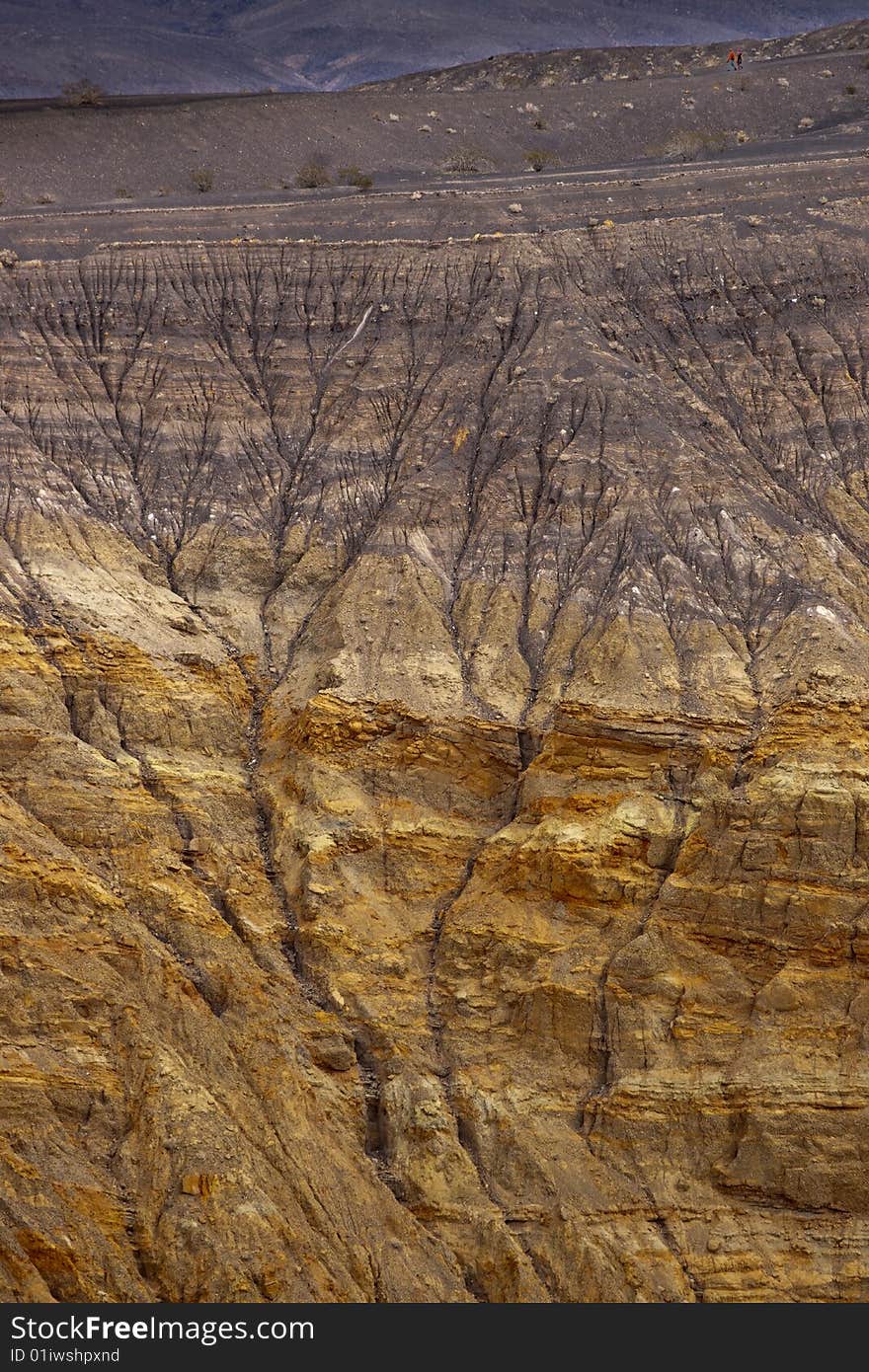 Image from this volcanic crater Death Valley, California. Image from this volcanic crater Death Valley, California