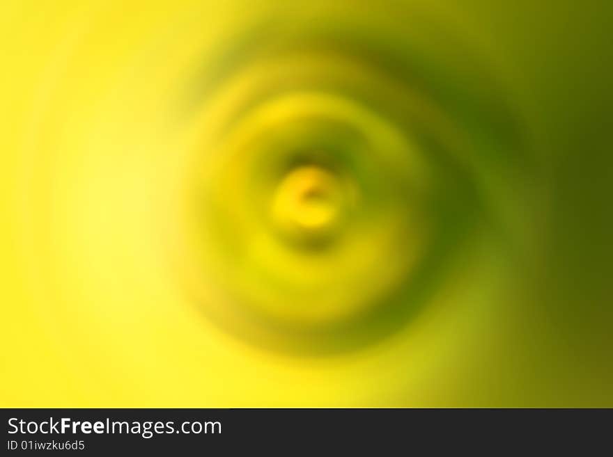 Green and yellow circle abstract. Green and yellow circle abstract