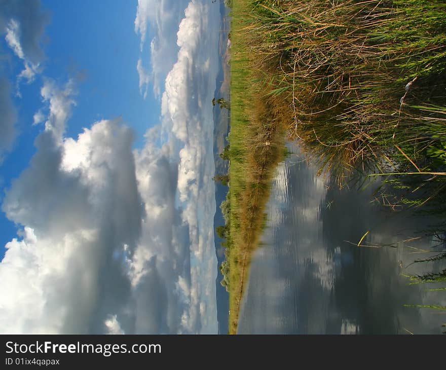 Lake in Italy - Lago di Varano