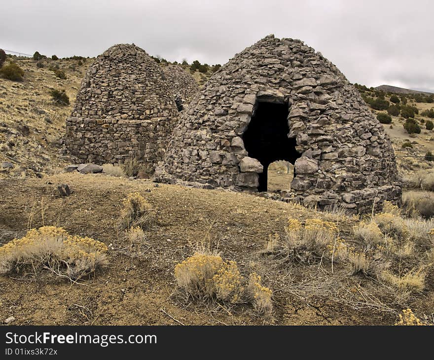 Old beehive ovens