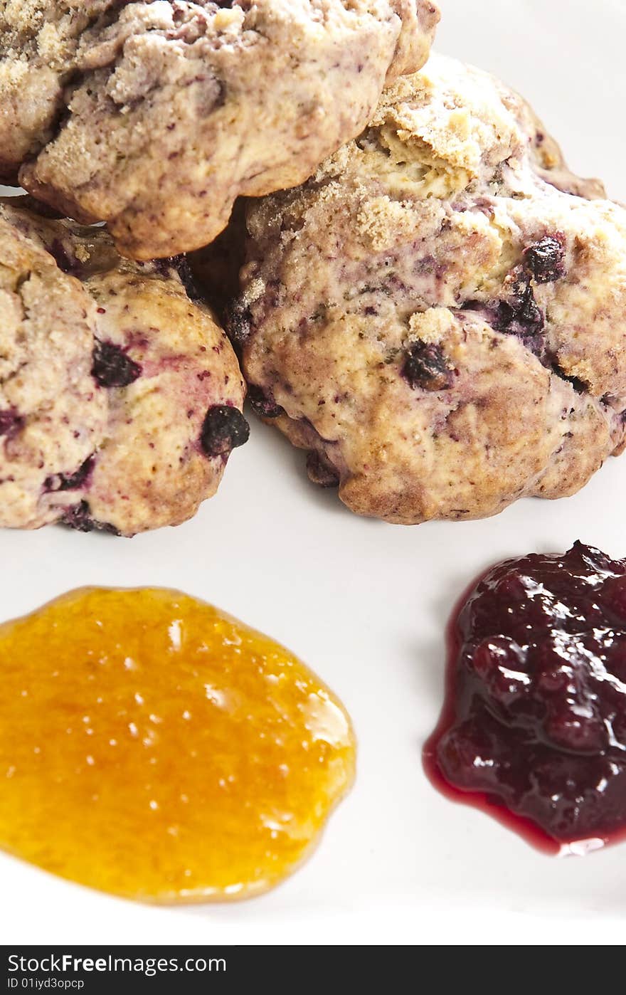 Blueberry scones