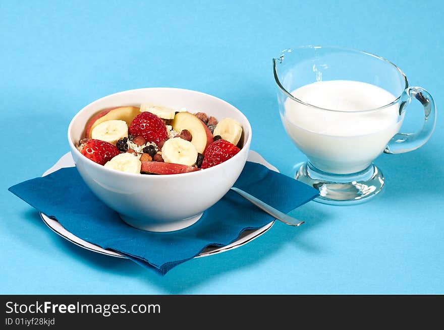 A fresh and tasty muesli for a good day