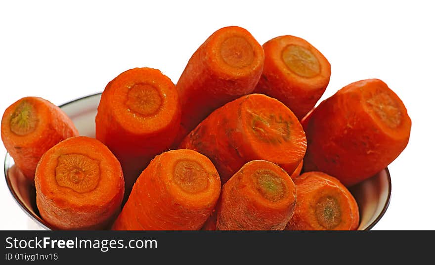 Raw carrots