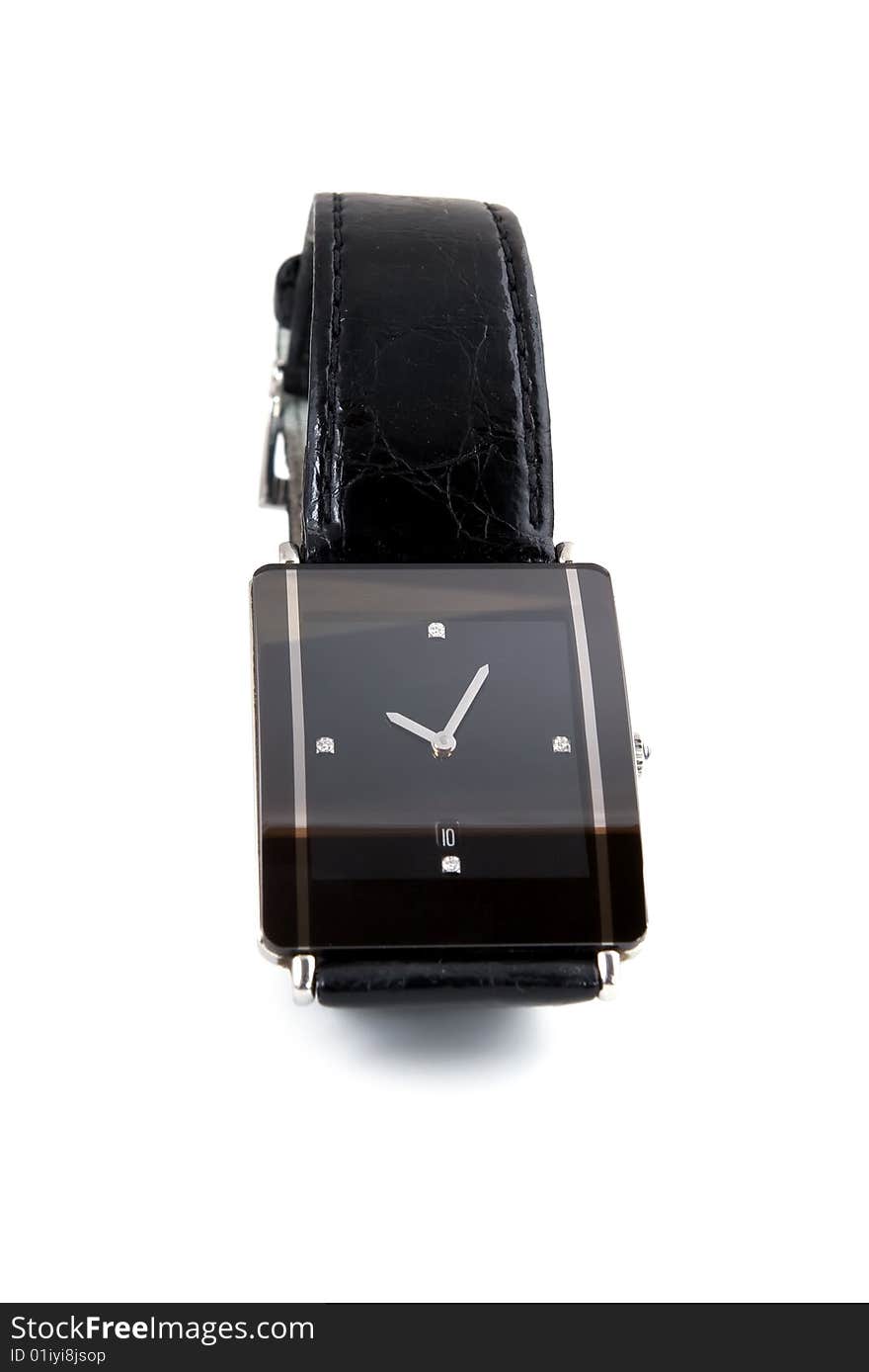 Black modern luxury man watch