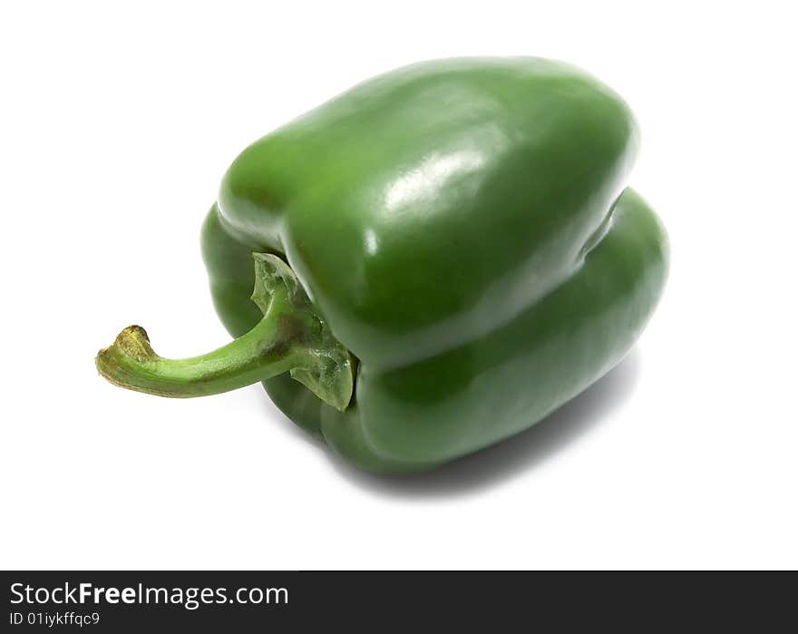 Fresh green pepper