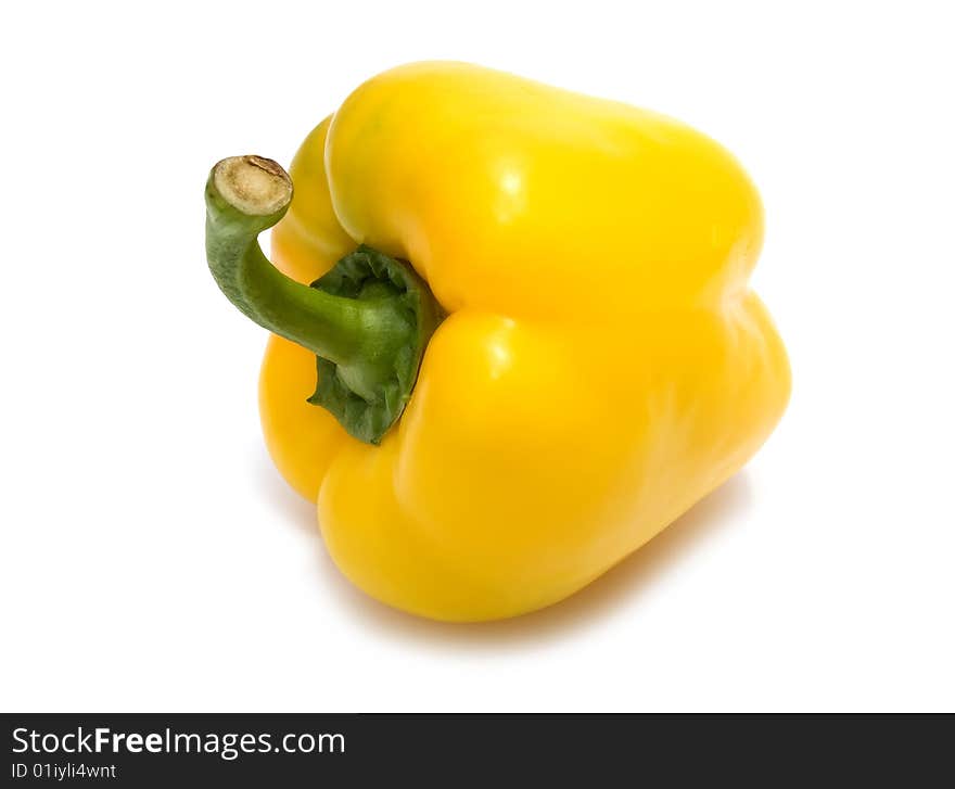 Fresh yellow pepper