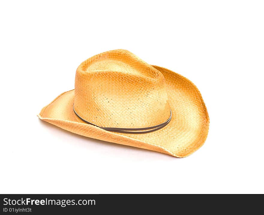 The hat isolated on white background