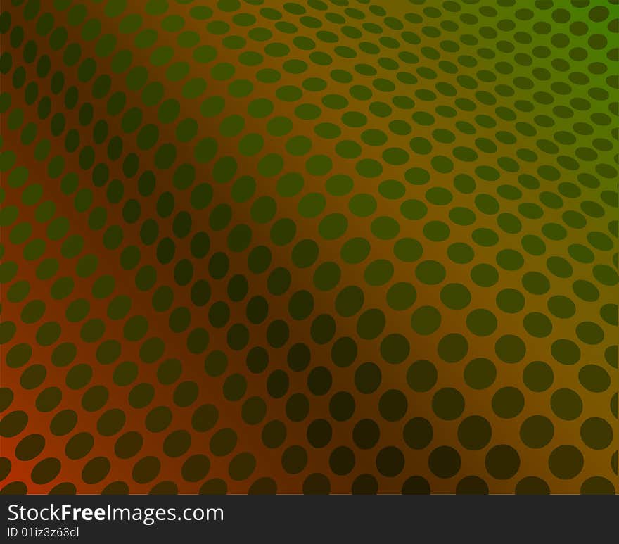 Illustration with abstract background with circles. Illustration with abstract background with circles