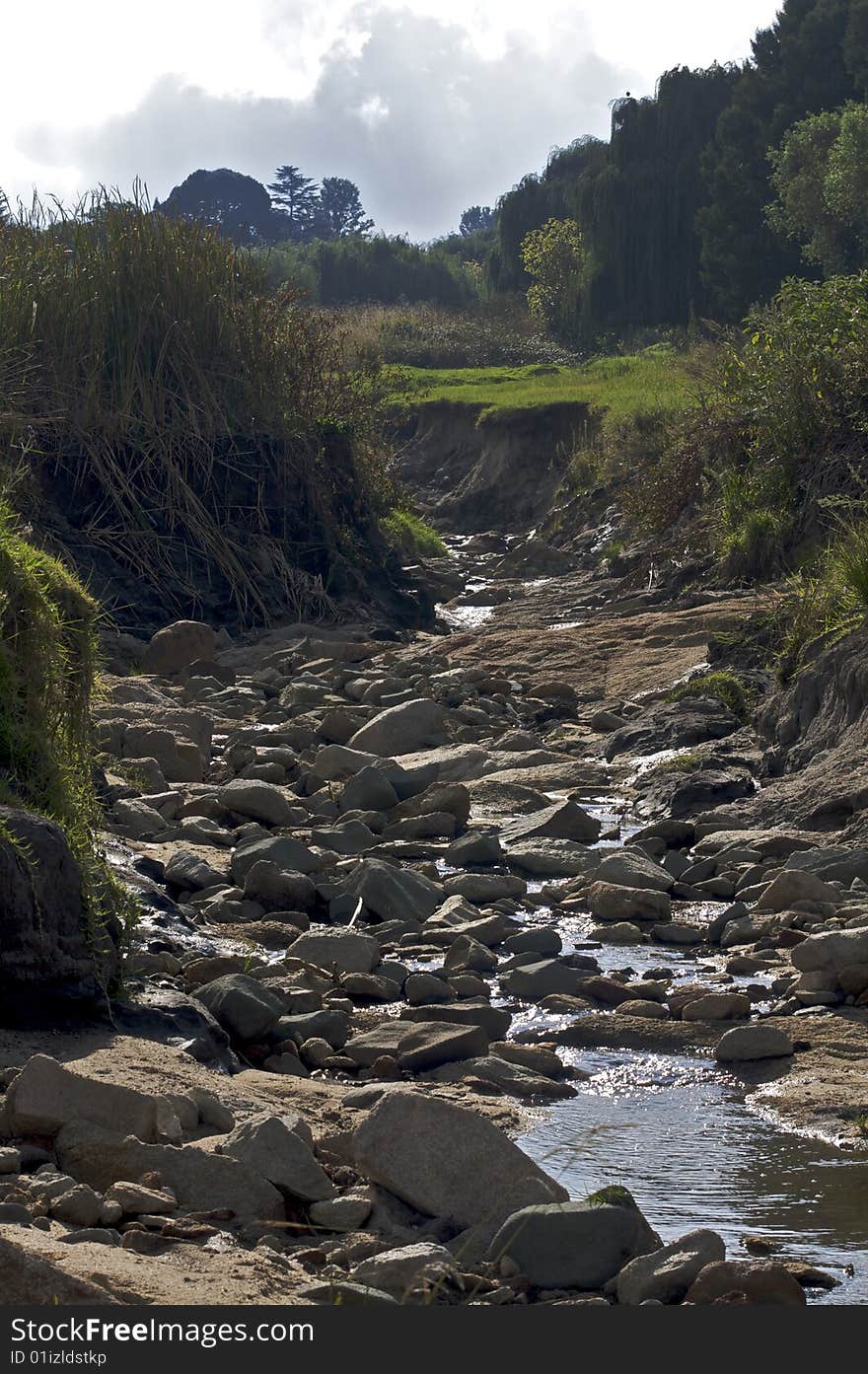 Rocky River Bed