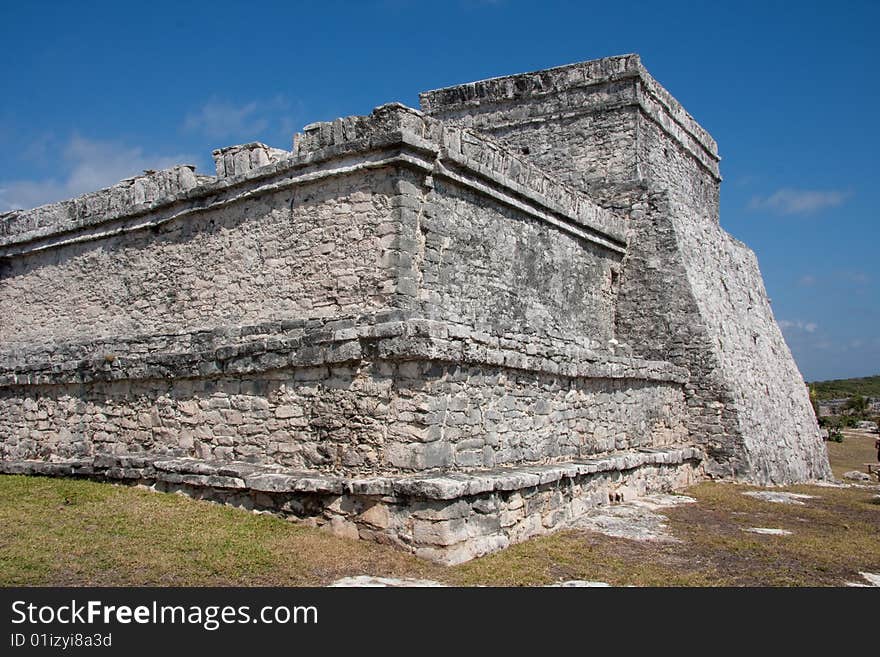 Castillo (The Castle) Temple At Tulum