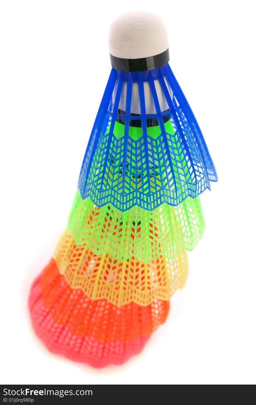 Colorful Shuttlecocks For Badminton