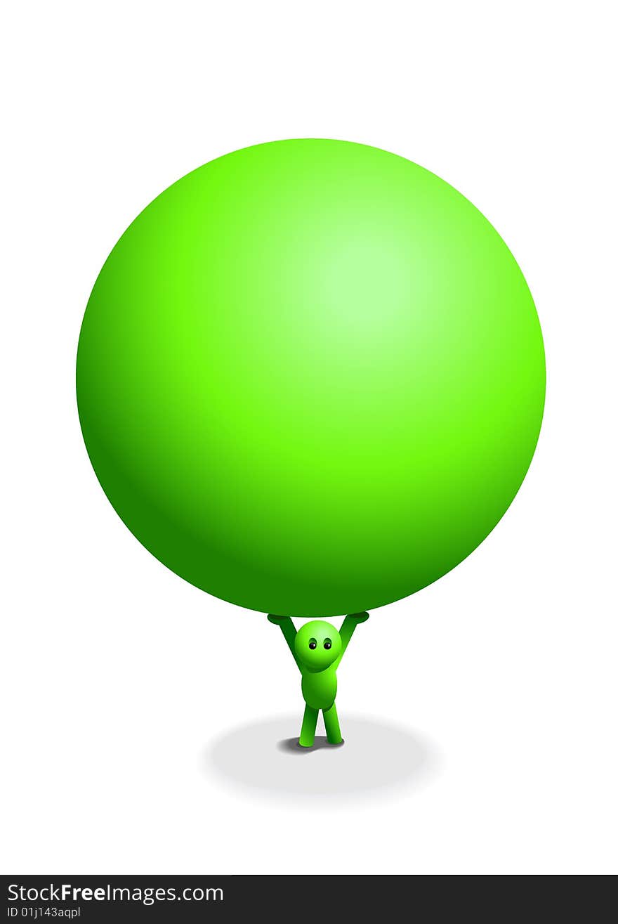 Green concept vector