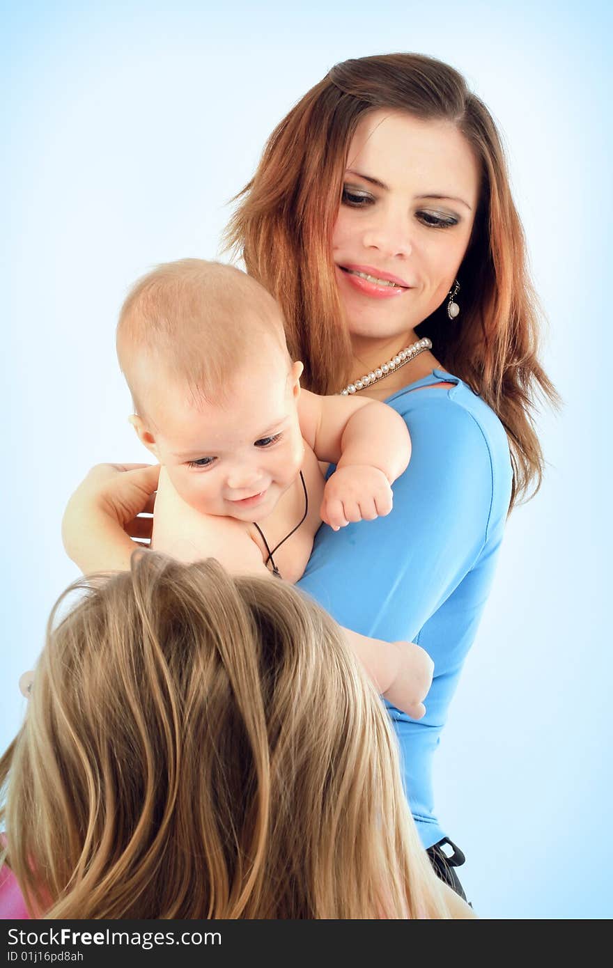 Mum with the daughters