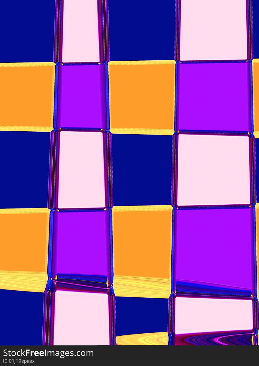 Colored abstraction created by PC filter. Colored abstraction created by PC filter