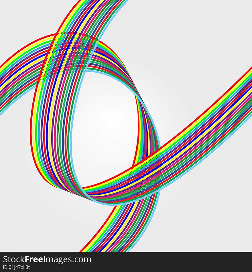 Multi-coloured Strips